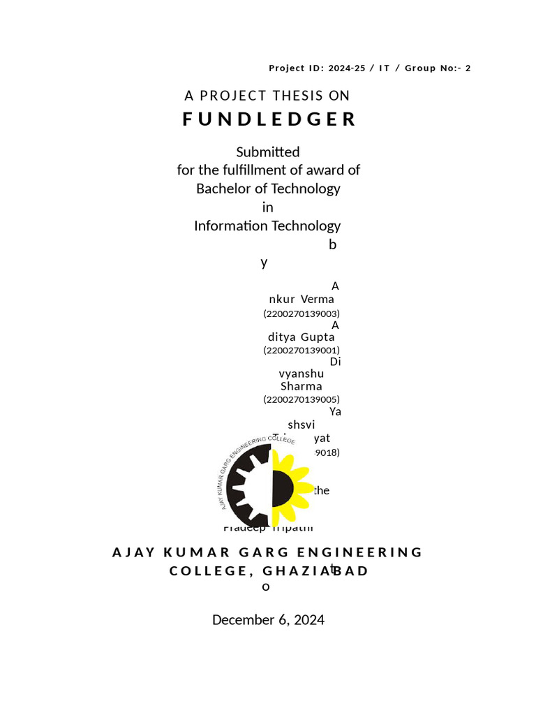 Thesis Group-2 | PDF | Computer Security | Security