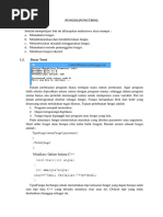 Fungsi dan Parameter dalam Pemrograman | PDF