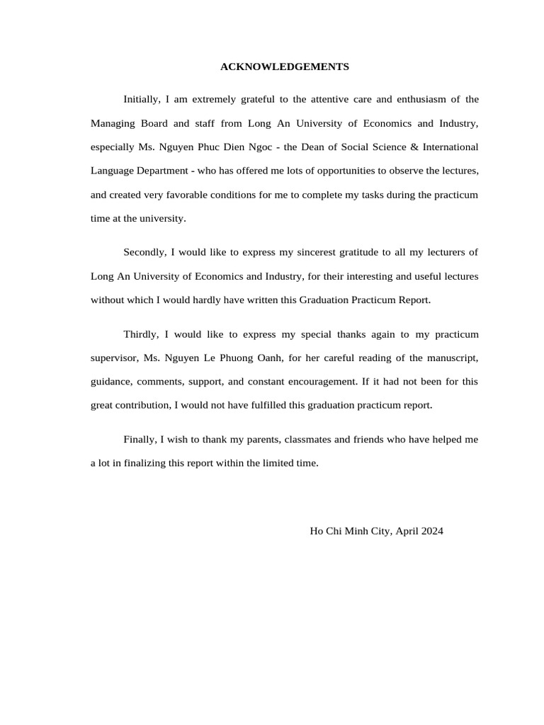 2. Acknowledgements. Sample 1 | PDF