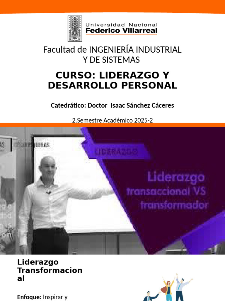 Ii Unidad Liderazgo y Desarrollo Personal | PDF | Liderazgo | Innovación