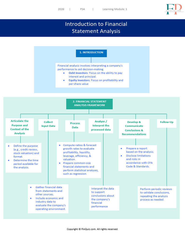 Financial Statement Analysis Guide | PDF | International Financial ...