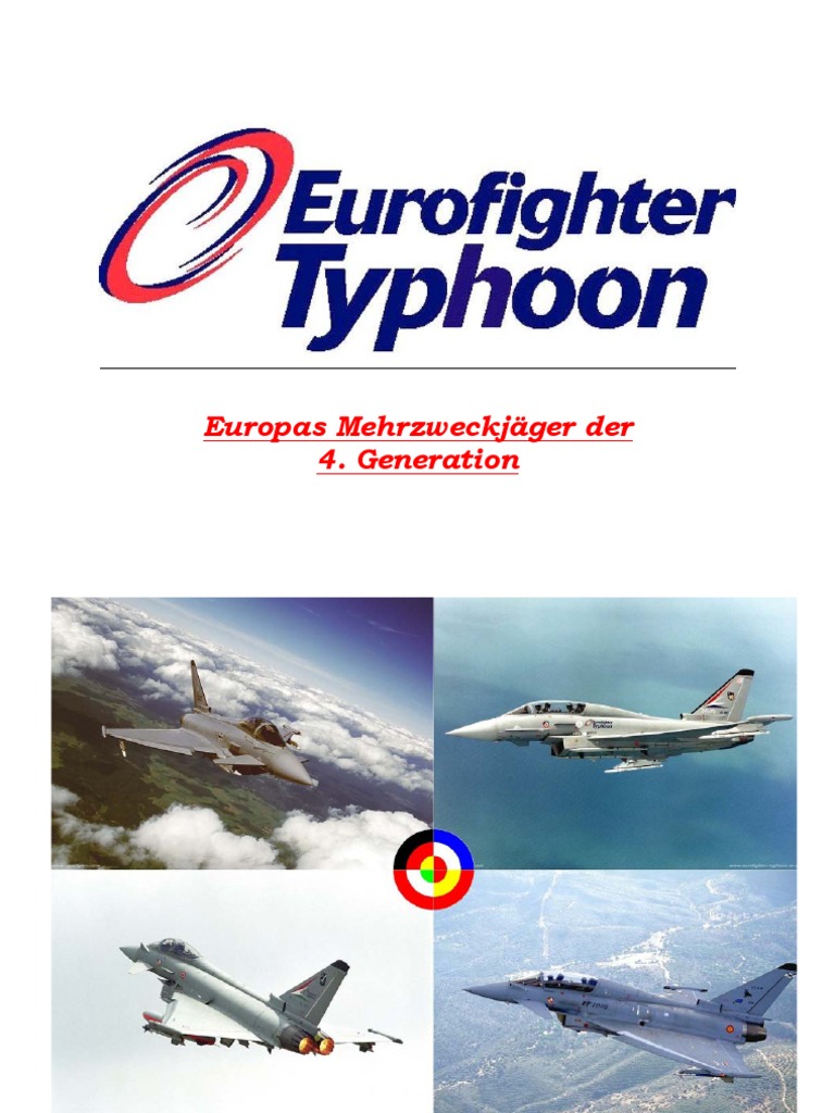 (Aviation) Eurofighter Typhoon | PDF