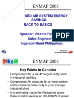 ENMAP 2003: Compressed Air System Energy Savings: Back To Basics