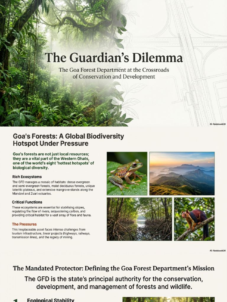 Goa Forests Conservation Versus Development | PDF