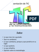 Presentación TIC