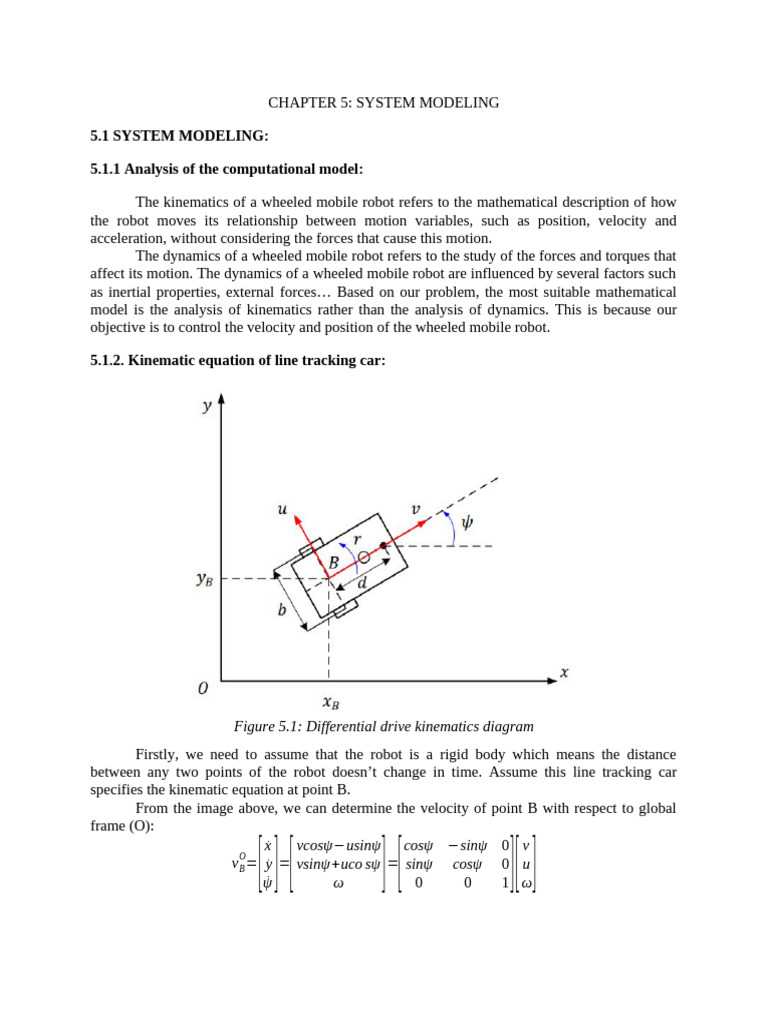 Kinematic Modeling of Wheeled Robots | PDF | Kinematics | Force
