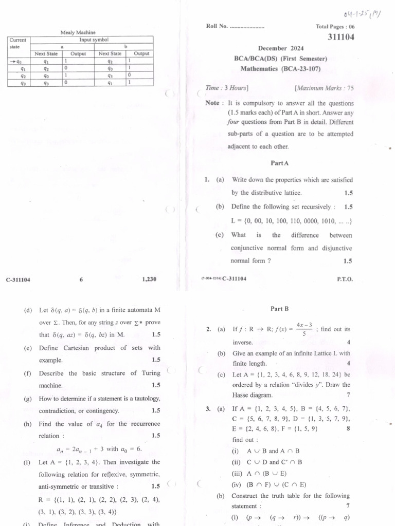 2024 Maths | PDF