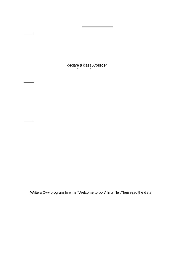 Unit 3 To 5 Assignment | PDF