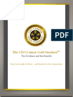 The CEO Cancer Gold Standard™: The Evidence and The Benefits
