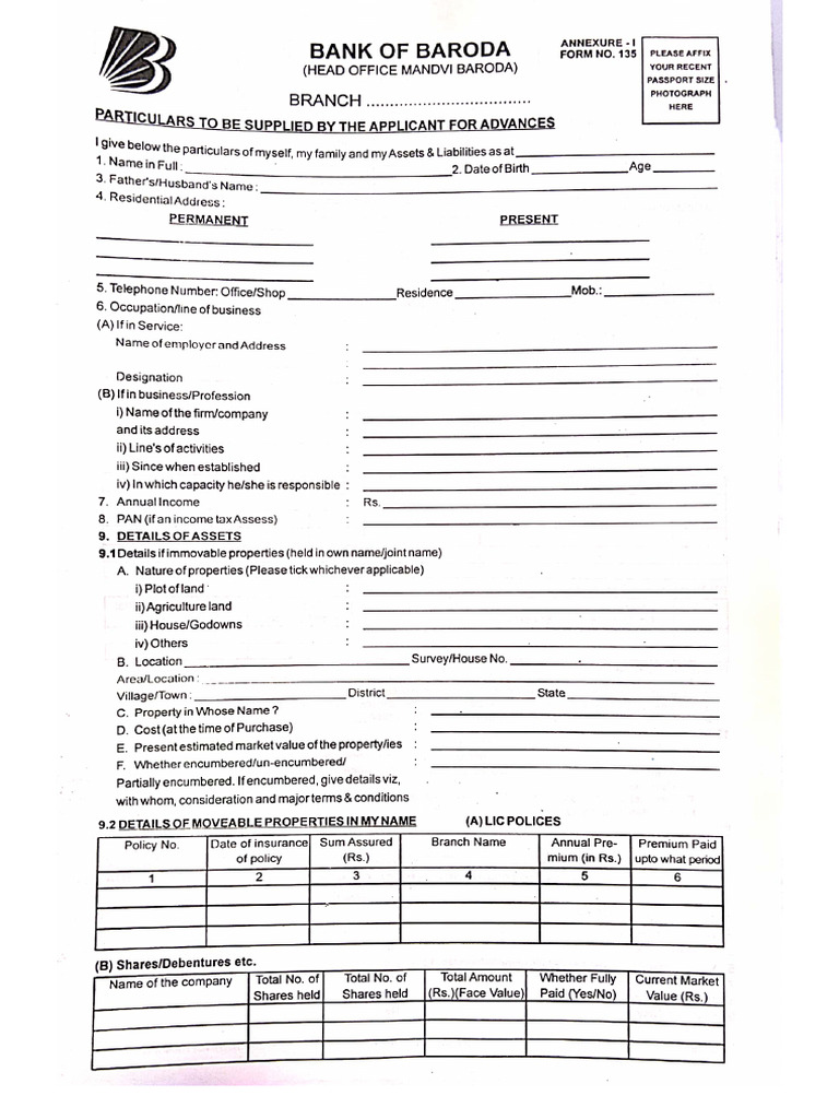 Form 135 | PDF