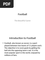 Paragraphs on Football for Students | PDF | Association Football | Fifa