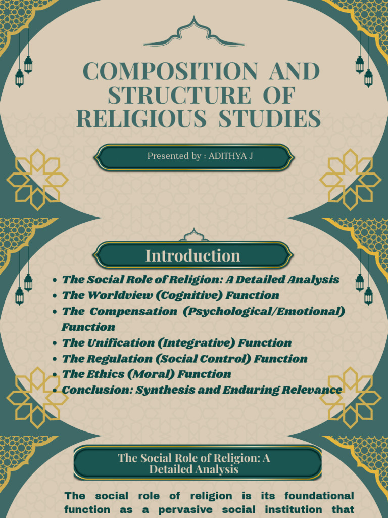Functions of Religion in Society | PDF | Morality | Supernatural
