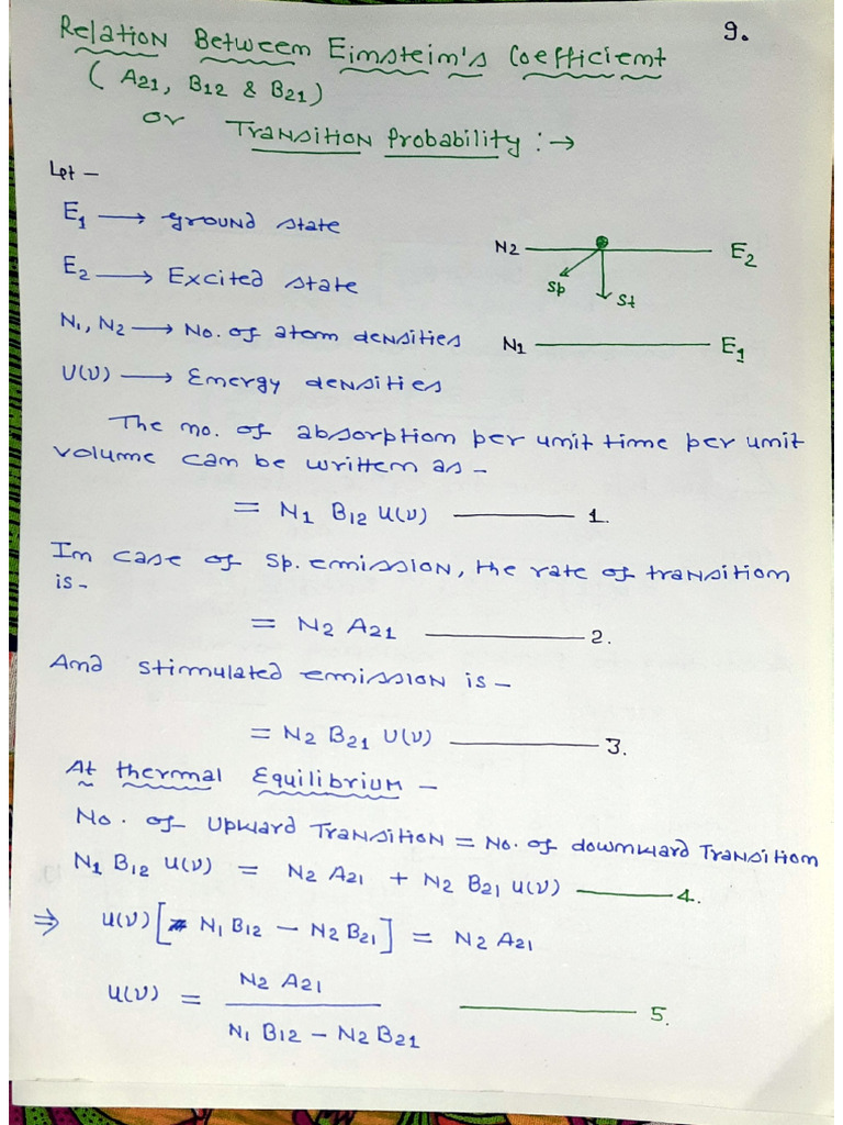 Laser Notes (9-11) | PDF