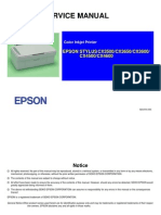 Service Manual: EPSON STYLUS CX3500/CX3650/CX3600/ CX4500/CX4600