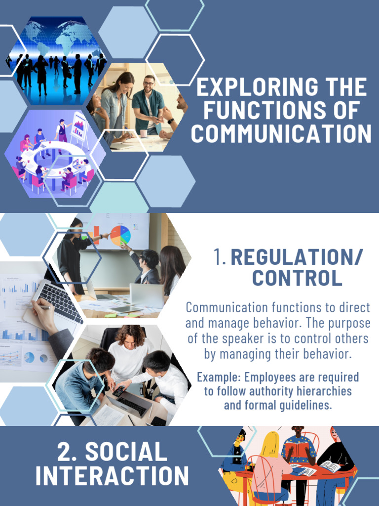 Functions of Communication | PDF
