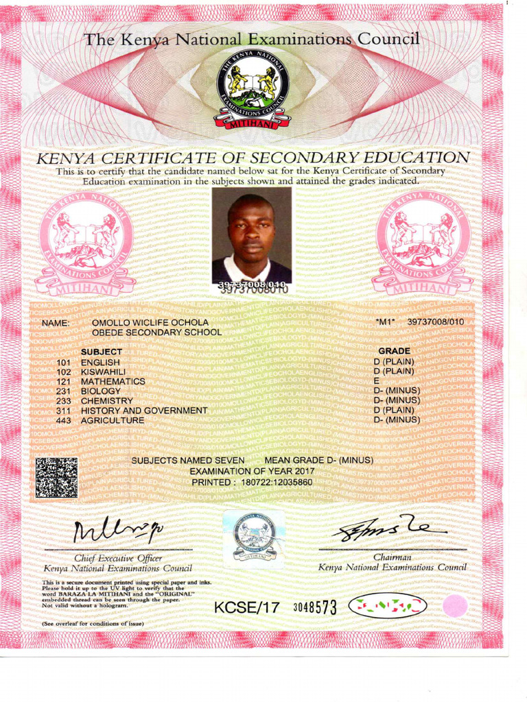 KCSE | PDF