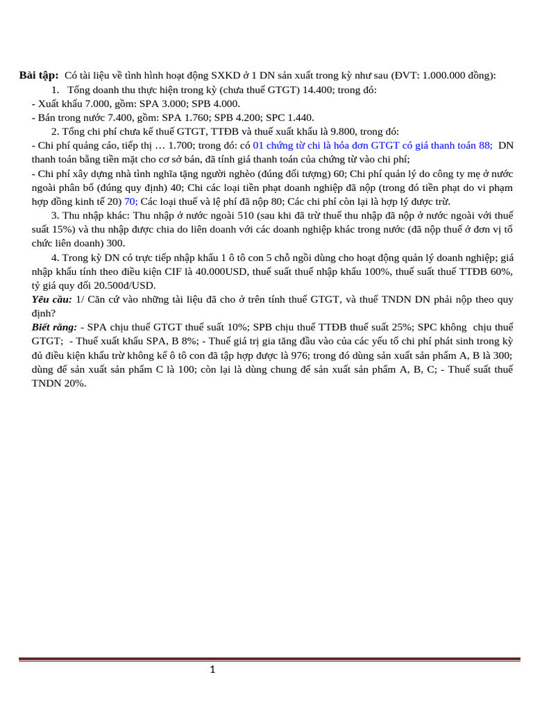 De BT Buoi 20 | PDF