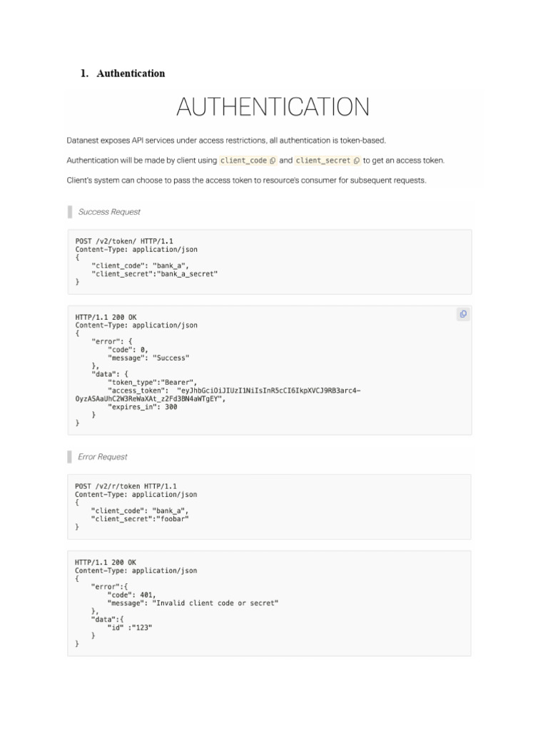 Datanest API Kyc | PDF