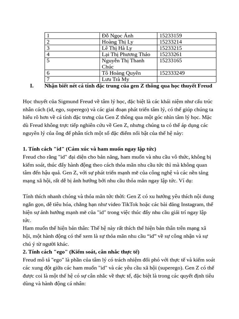 BT - Chương 6 - GenZ | PDF