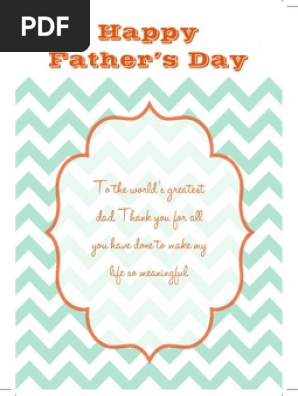 Father's Day Card