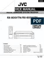 Gradiente AVR - 4.0 JVC Rx-805vtn 805vltn SM