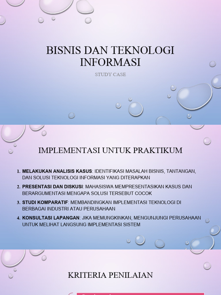 Tugas Bti Format Atau Template | PDF