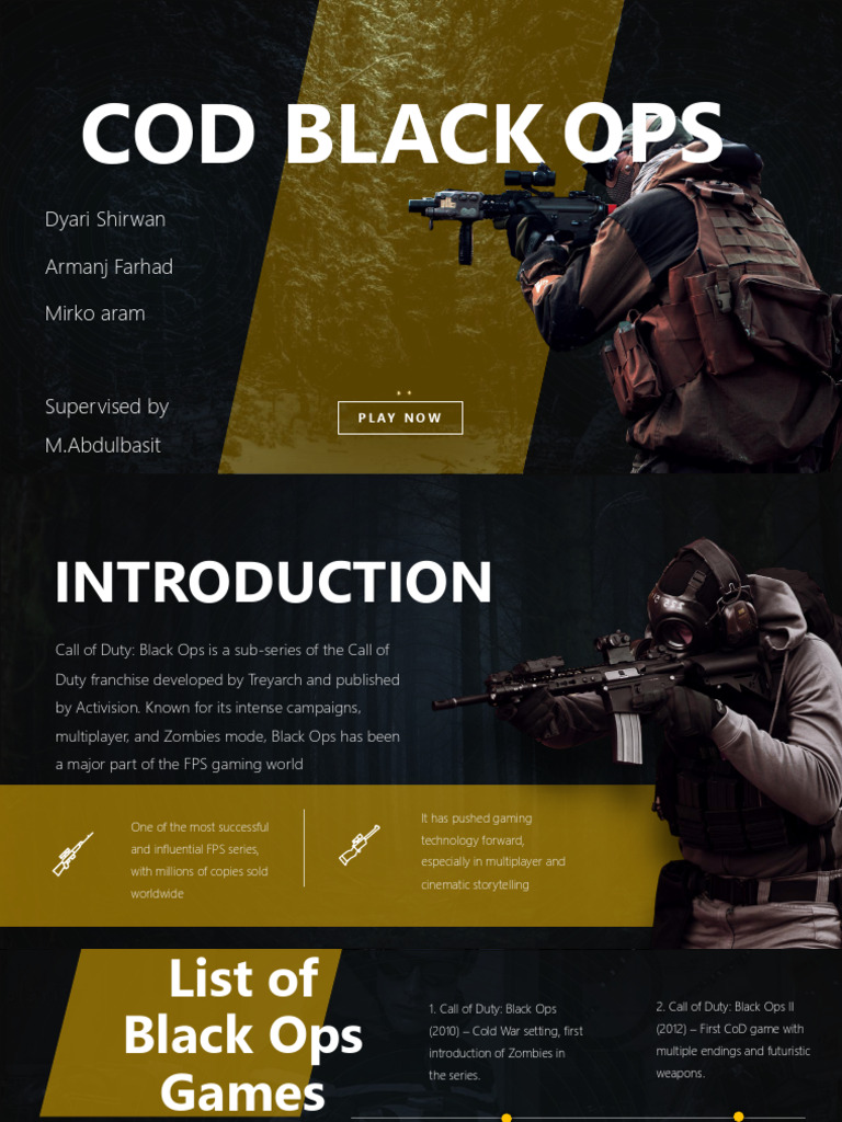 CoD - 1 | PDF | Video Games