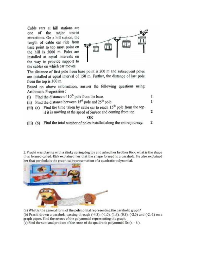 AP & Polynomial | PDF