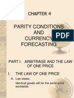 Parity Conditions AND Currency Forecasting