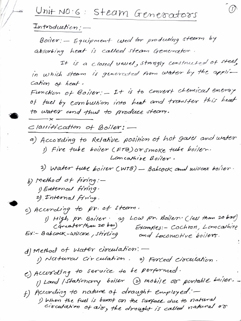Steam Boiler Types and Efficiency Analysis | PDF | Mechanical ...
