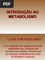 Introducao Ao Metabolismo