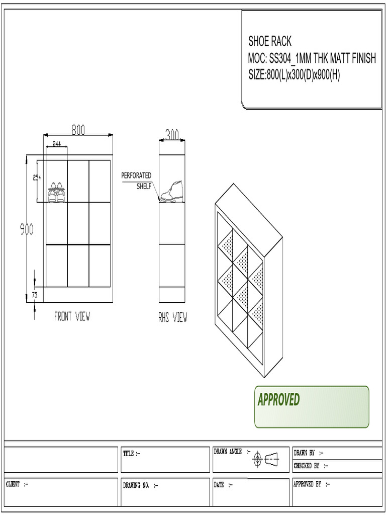 R-01 Shoe Rack - Removed | PDF
