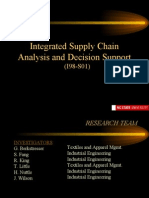 Integrated Supply Chain Analysis and Decision Support