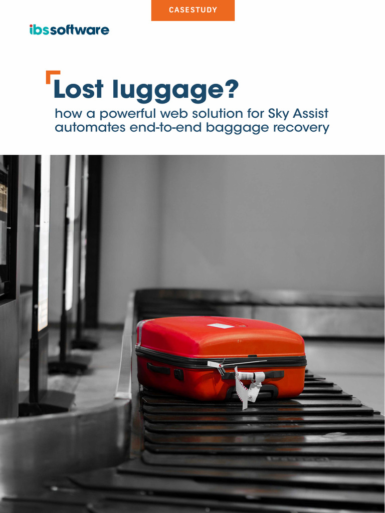 How A Powerful Web Solution For Sky Assist Automates End-To-End Baggage ...