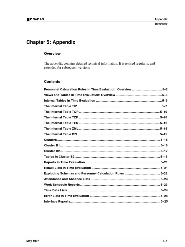 Chapter 5: Appendix | PDF