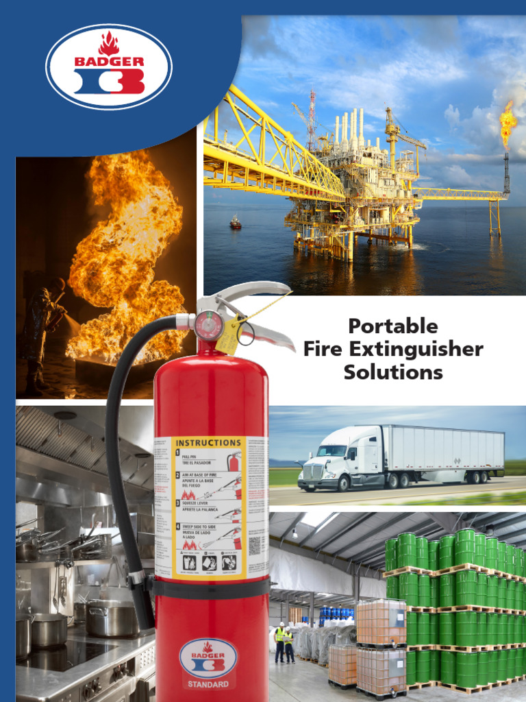 Portable Fire Extinguishers by Badger | PDF | Materials