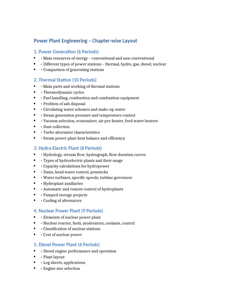 Power Plant Engineering Overview | PDF | Power Station | Hydroelectricity