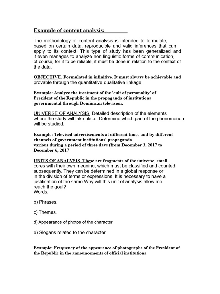 Content Analysis Methodology Explained | PDF | Methodology | Scientific ...