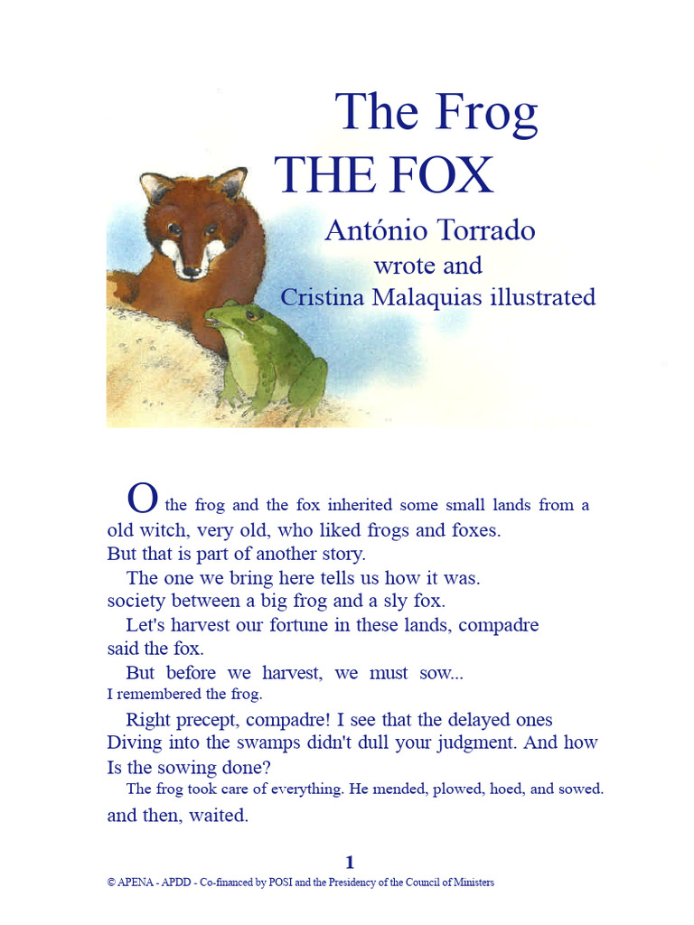 05.29 - The Frog and The Fox | PDF