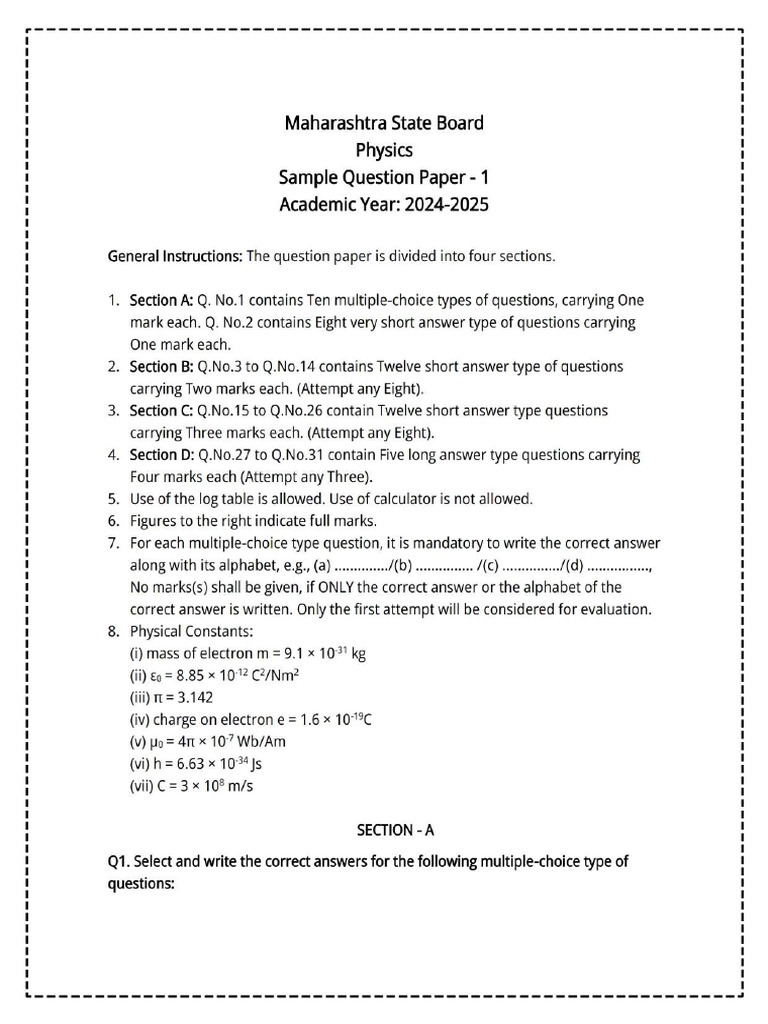 Physics 1 | PDF