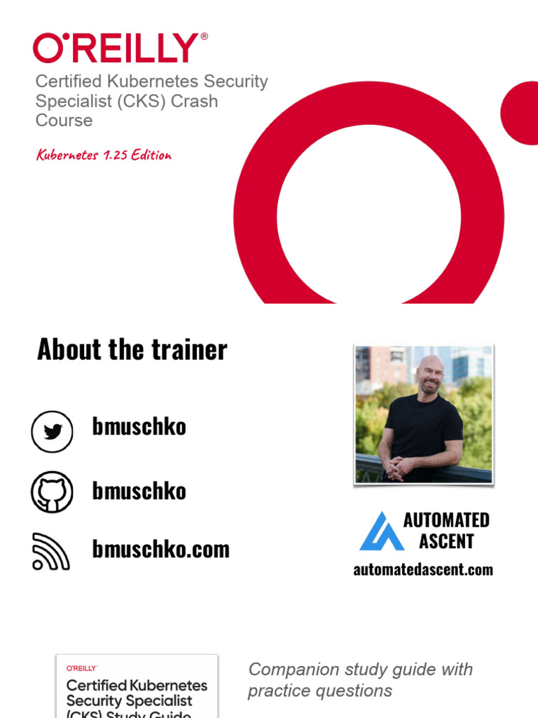 CKS Crash Course: Kubernetes Security Guide | PDF | Software ...