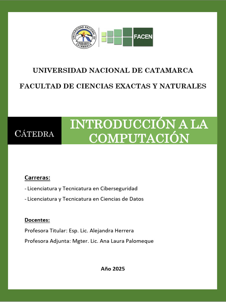 Introducción a la Computación y Hardware | PDF | Hardware de la ...