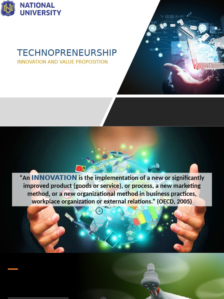 Innovation and Value Proposition Guide | PDF | Innovation | Customer