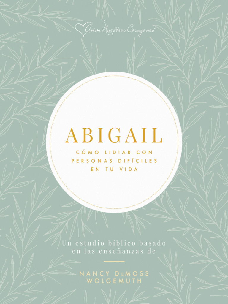 Lecciones de Abigail en 1 Samuel 25 | PDF | David | Saulo
