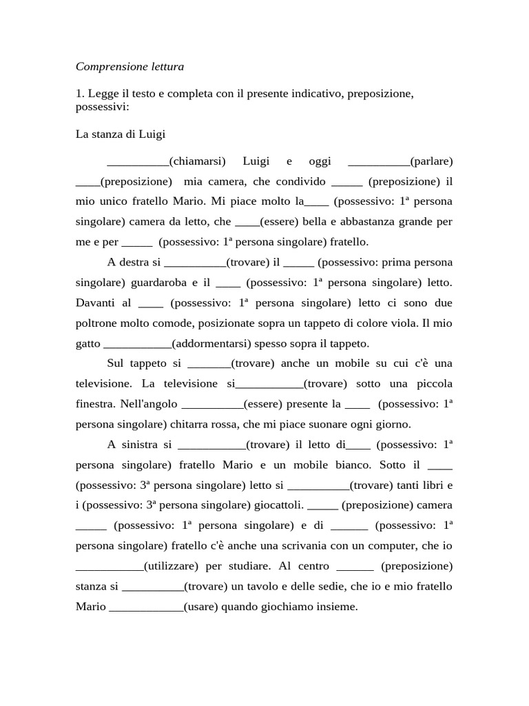 Prova - Livello Due | PDF