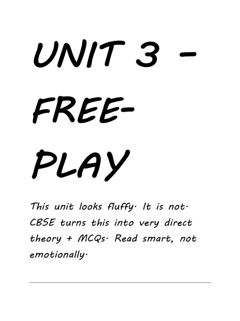UNIT 3 | PDF | Physical Therapy | Safety