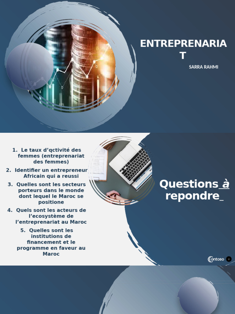 Entrepre Nari At | PDF | Maroc | Entrepreneuriat