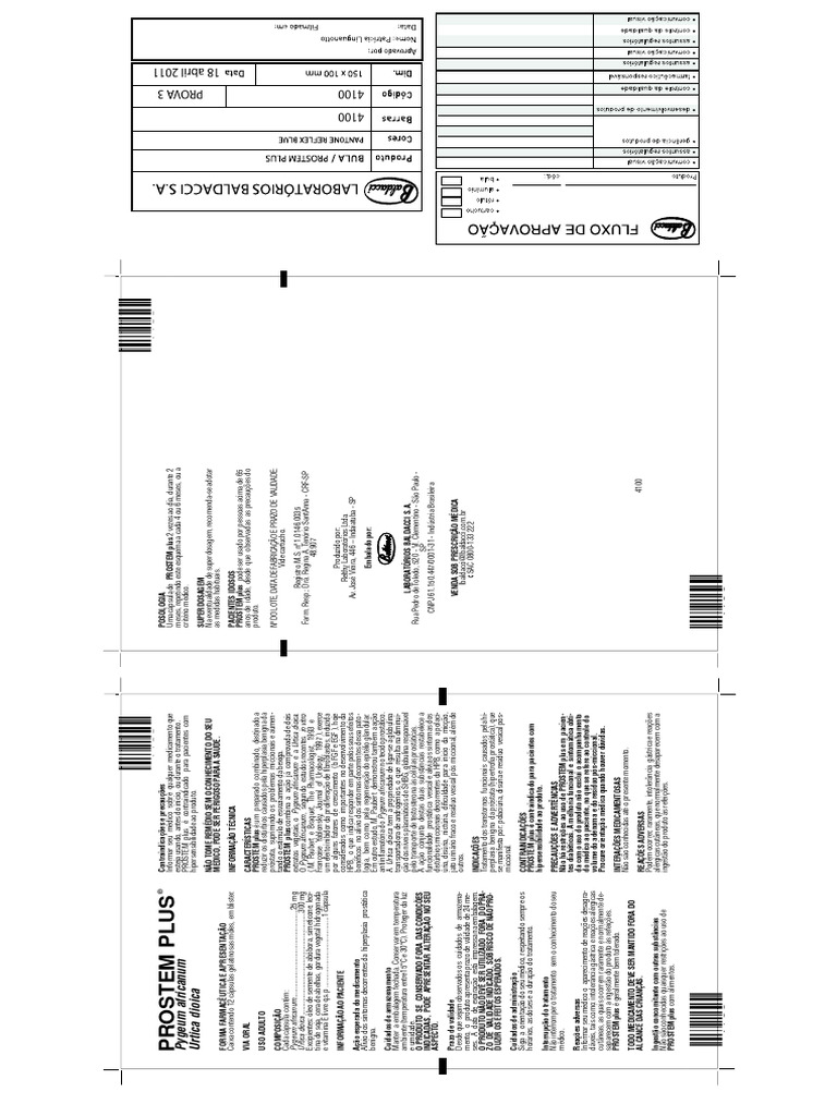 PROSTEM plus: Alívio da Hiperplasia Prostática | PDF | Especialidades ...