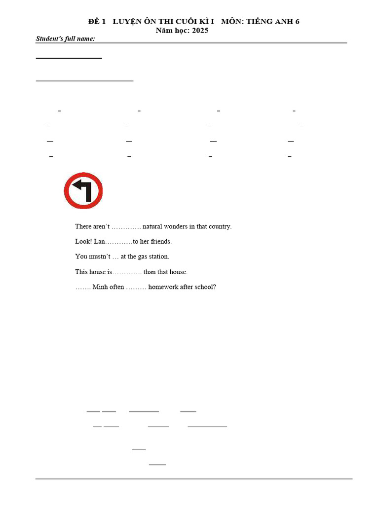 English 6 Final Exam Practice Test | PDF