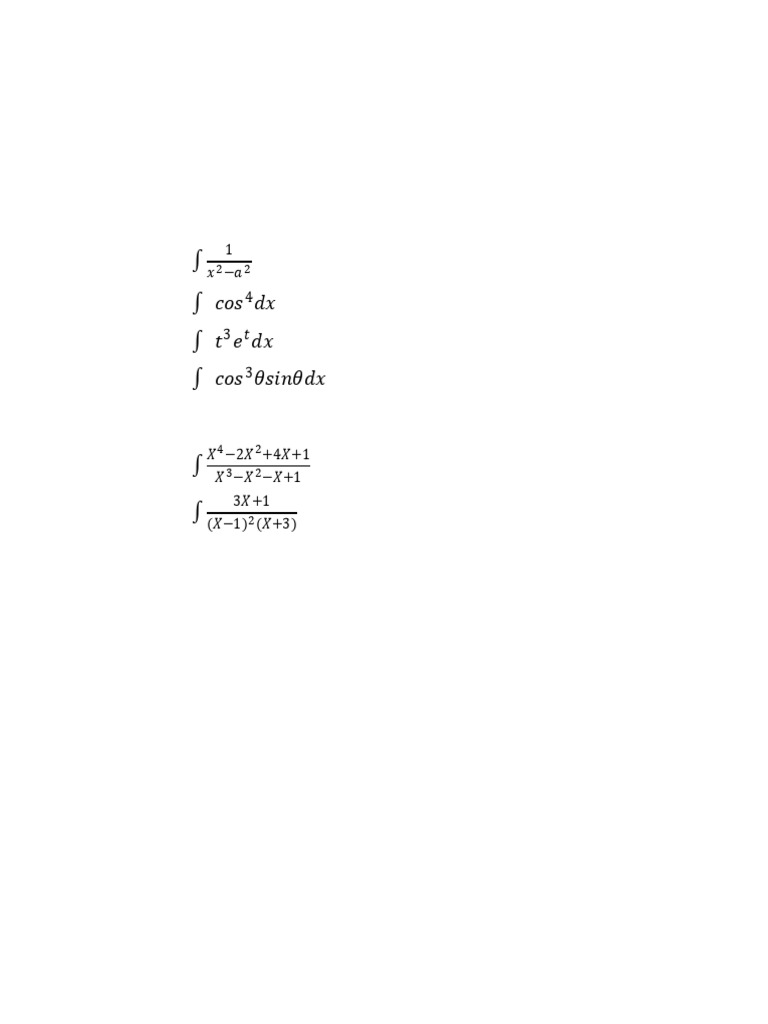 Applied Calculus Class Test 6 | PDF
